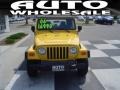 2006 Solar Yellow Jeep Wrangler X 4x4  photo #2