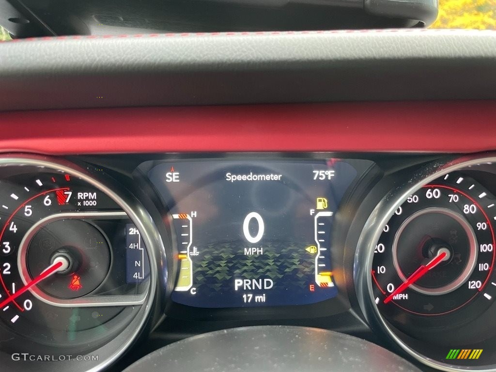 2021 Jeep Gladiator Rubicon 4x4 Gauges Photo #140157202