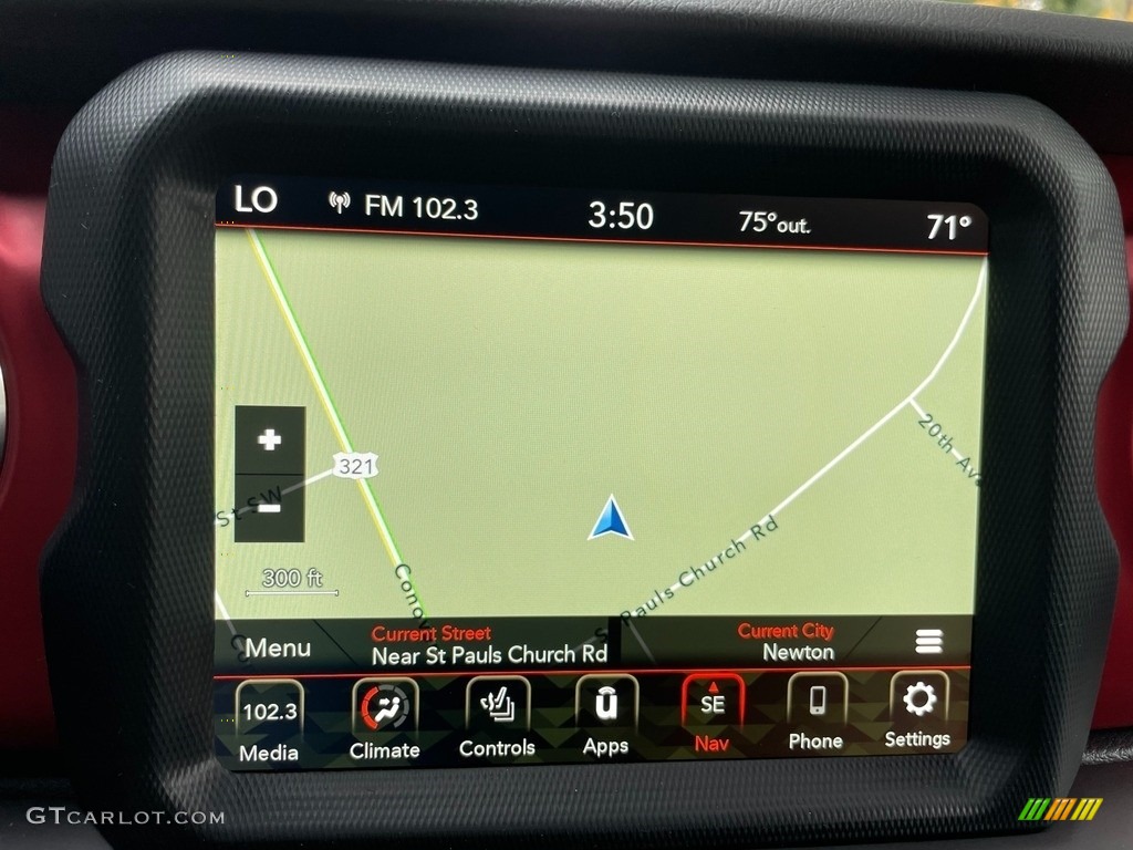 2021 Jeep Gladiator Rubicon 4x4 Navigation Photo #140157288