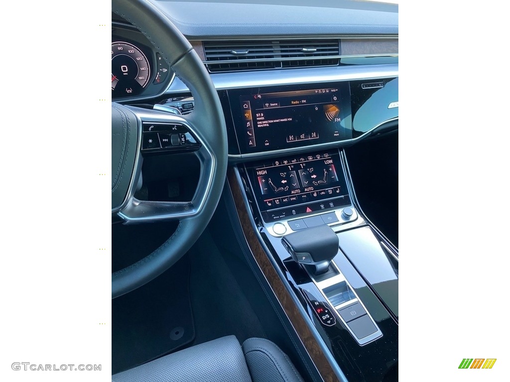 2019 A8 L 3.0T quattro - Glacier White Metallic / Black photo #9