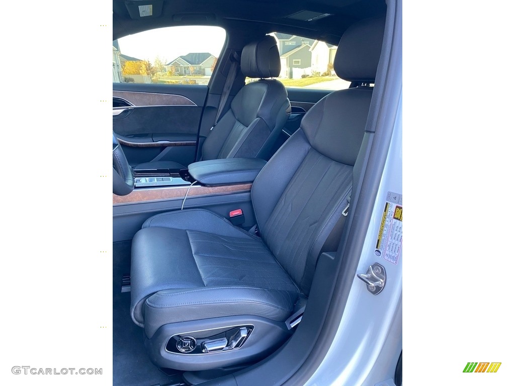 2019 A8 L 3.0T quattro - Glacier White Metallic / Black photo #13