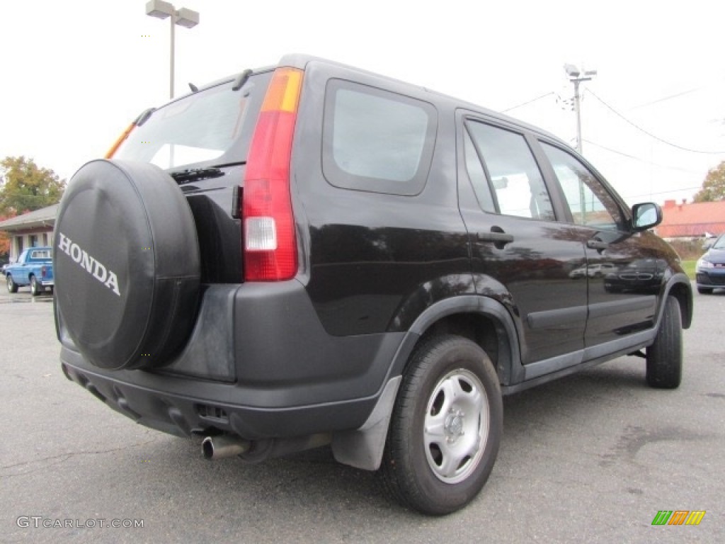 2004 CR-V LX - Nighthawk Black Pearl / Black photo #10