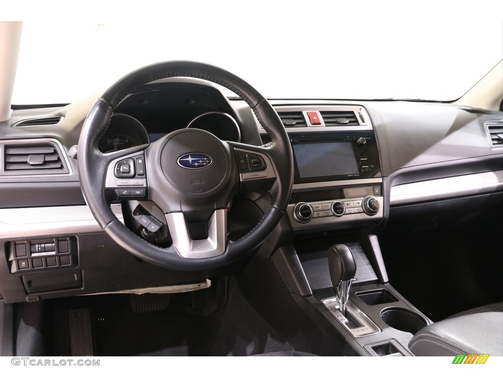 2016 Subaru Outback 2.5i Slate Black Dashboard Photo #140158733