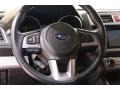 Slate Black 2016 Subaru Outback 2.5i Steering Wheel
