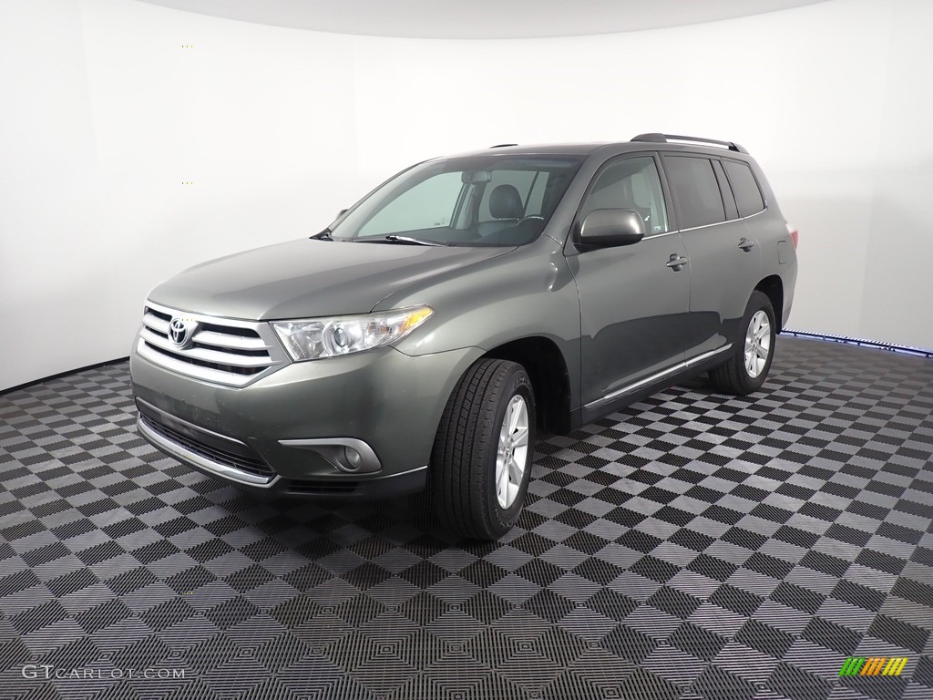 2013 Highlander SE 4WD - Cypress Green Pearl / Ash photo #9