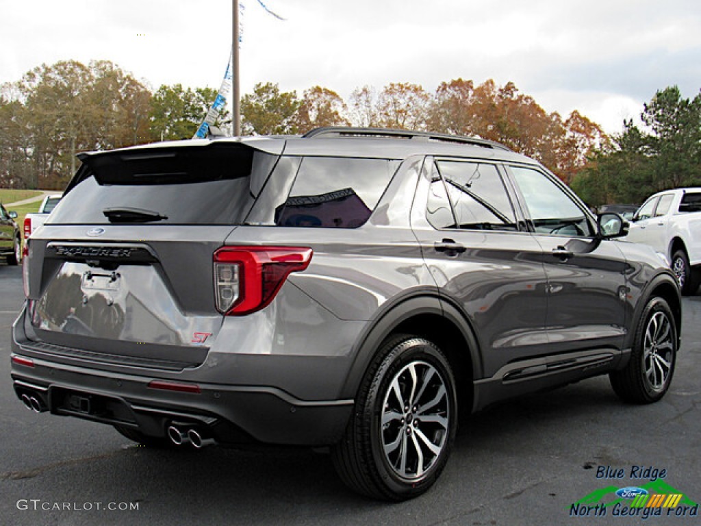2021 Explorer ST 4WD - Carbonized Gray Metallic / Ebony photo #5
