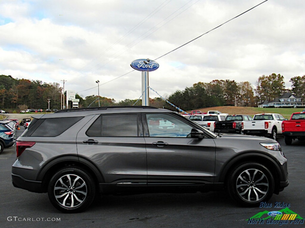 2021 Explorer ST 4WD - Carbonized Gray Metallic / Ebony photo #6