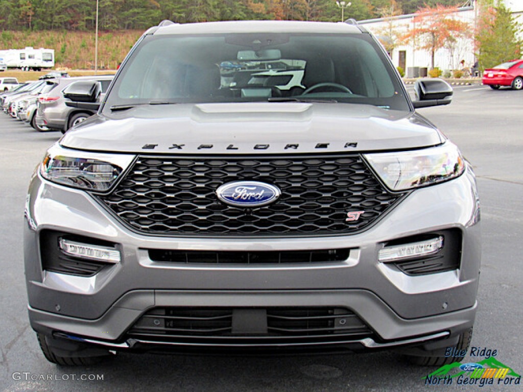 2021 Explorer ST 4WD - Carbonized Gray Metallic / Ebony photo #8