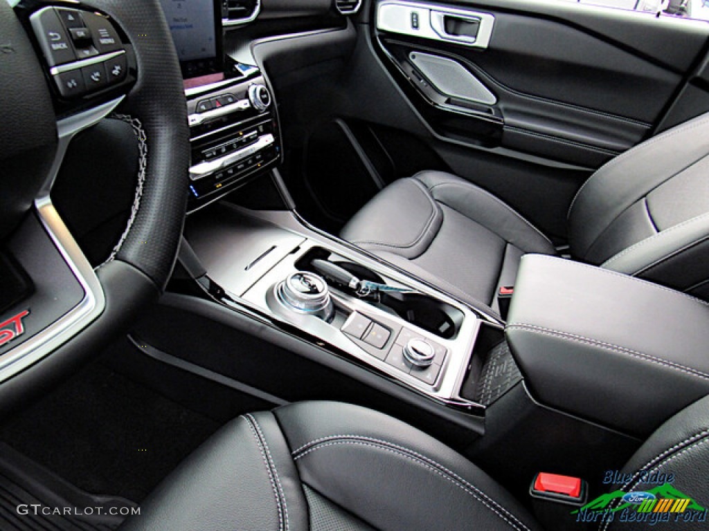 2021 Explorer ST 4WD - Carbonized Gray Metallic / Ebony photo #26