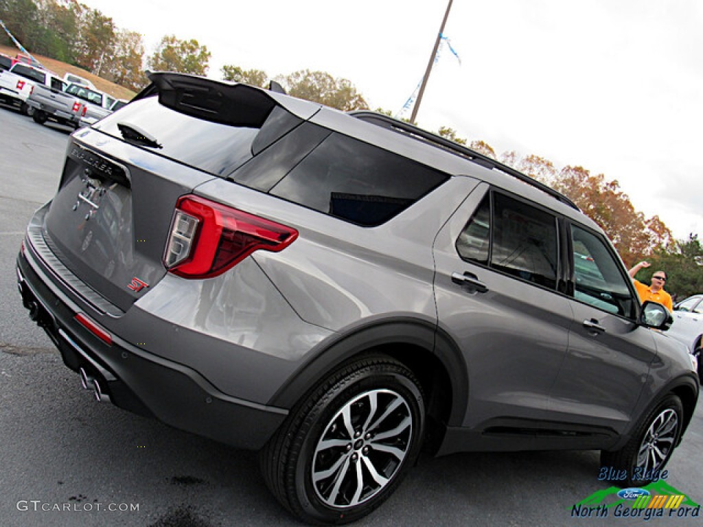 2021 Explorer ST 4WD - Carbonized Gray Metallic / Ebony photo #29