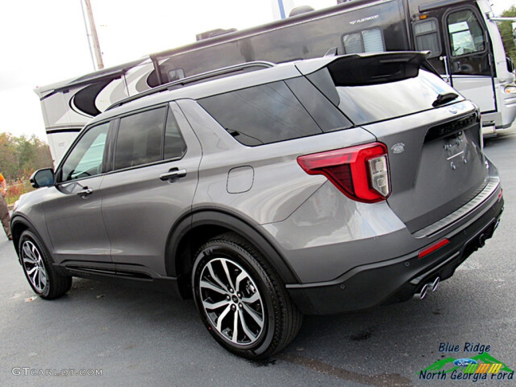 2021 Explorer ST 4WD - Carbonized Gray Metallic / Ebony photo #30