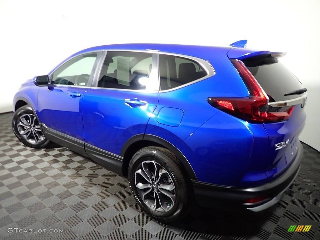 2020 CR-V EX AWD - Aegean Blue Metallic / Black photo #9
