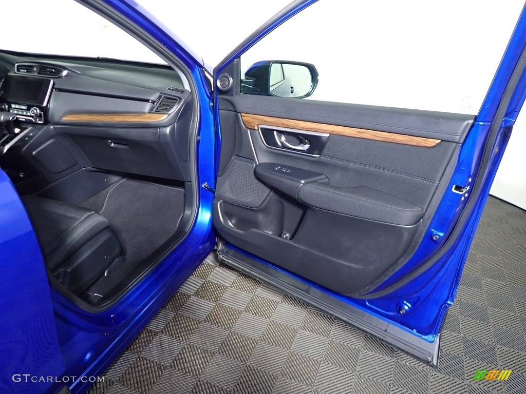 2020 CR-V EX AWD - Aegean Blue Metallic / Black photo #25