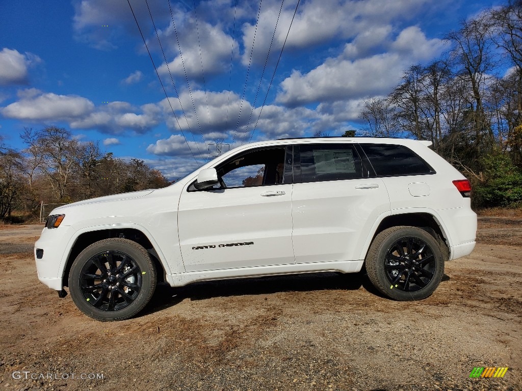 Bright White 2021 Jeep Grand Cherokee Laredo 4x4 Exterior Photo #140162201