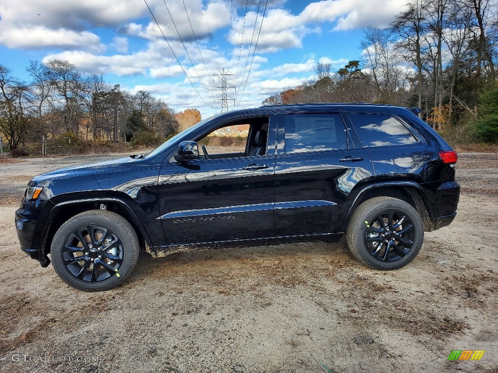 Diamond Black Crystal Pearl 2021 Jeep Grand Cherokee Laredo 4x4 Exterior Photo #140162553