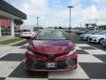 2018 Ruby Flare Pearl Toyota Camry XLE  photo #2