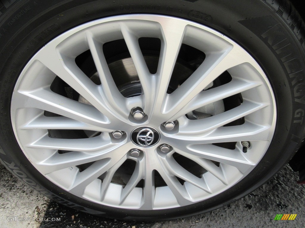 2018 Camry XLE - Ruby Flare Pearl / Macadamia photo #7