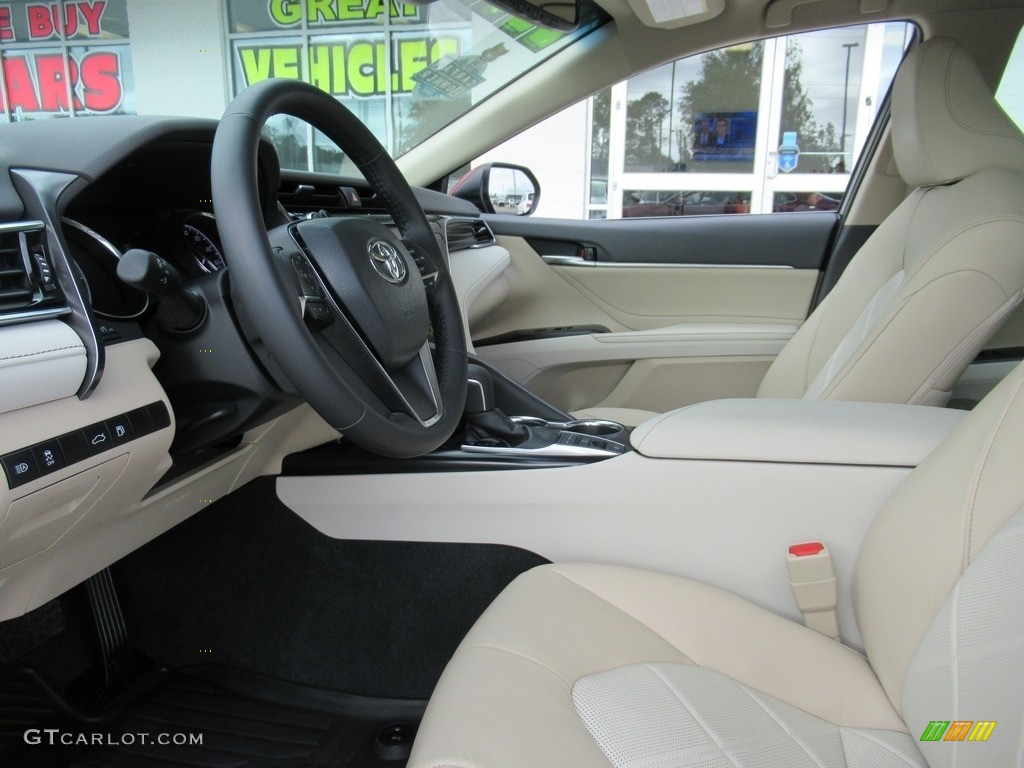 2018 Camry XLE - Ruby Flare Pearl / Macadamia photo #10