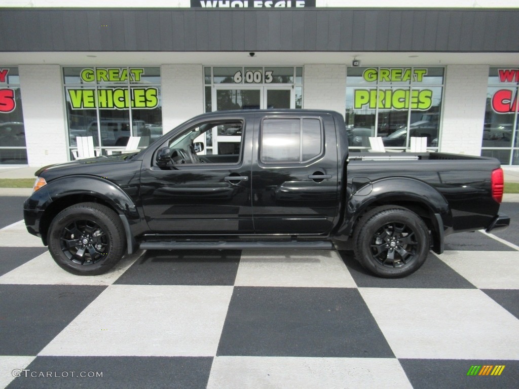 Magnetic Black Nissan Frontier