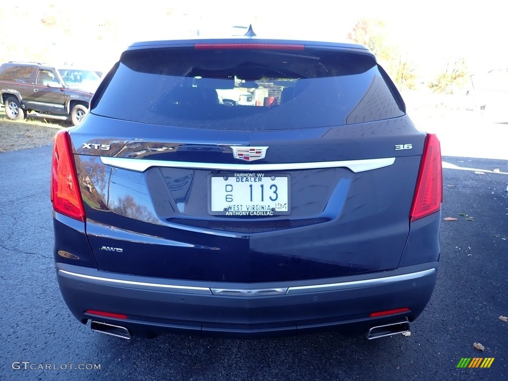 2017 XT5 Luxury AWD - Dark Adriatic Blue Metallic / Jet Black photo #7