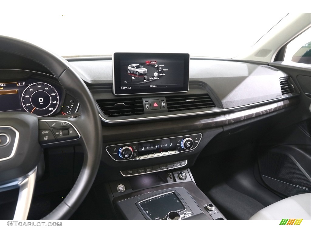2018 Q5 2.0 TFSI Premium Plus quattro - Azores Green Metallic / Rock Gray photo #8