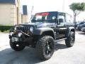 2008 Black Jeep Wrangler X 4x4  photo #7