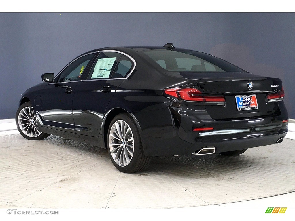 2021 5 Series 530e Sedan - Jet Black / Black photo #3