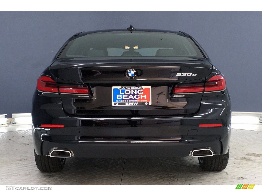 2021 5 Series 530e Sedan - Jet Black / Black photo #4