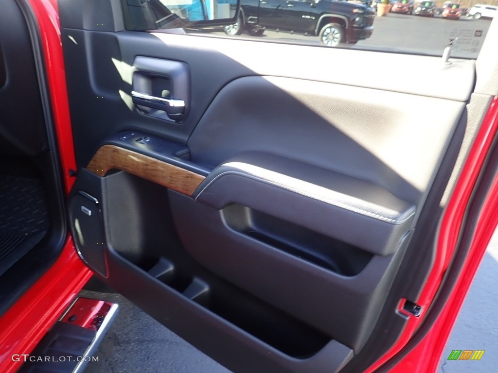 2017 Silverado 1500 LTZ Double Cab 4x4 - Red Hot / Jet Black photo #16