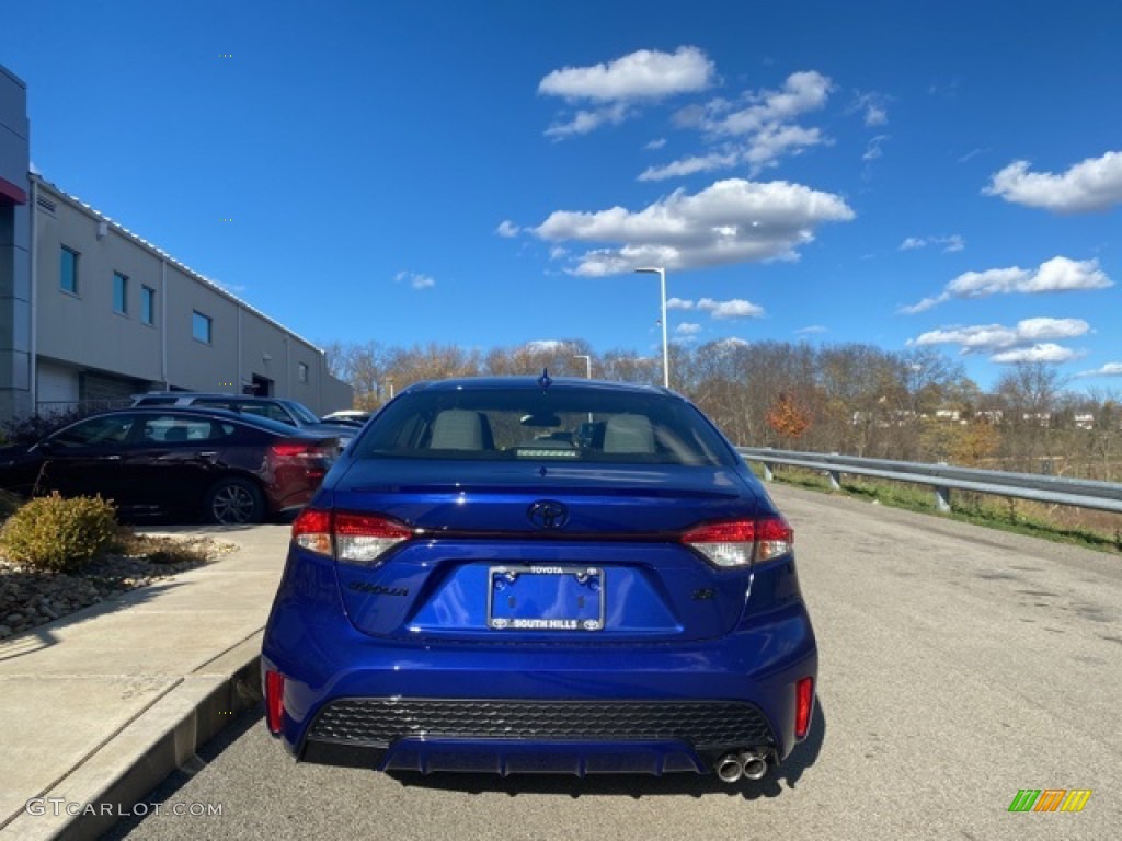 2021 Corolla SE - Blue Crush Metallic / Light Gray/Moonstone photo #12