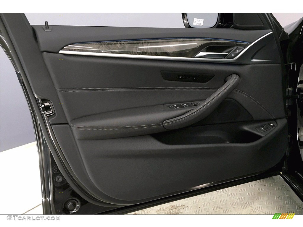 2021 5 Series 530e Sedan - Jet Black / Black photo #13