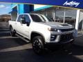 Silver Ice Metallic - Silverado 2500HD Custom Crew Cab 4x4 Photo No. 1