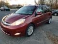 2009 Salsa Red Pearl Toyota Sienna Limited  photo #3