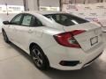 Platinum White Pearl - Civic LX Sedan Photo No. 4