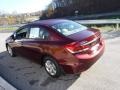 2013 Crimson Red Pearl Honda Civic LX Sedan  photo #13