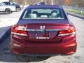 2013 Crimson Red Pearl Honda Civic LX Sedan  photo #14