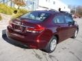 2013 Crimson Red Pearl Honda Civic LX Sedan  photo #15