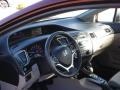 2013 Crimson Red Pearl Honda Civic LX Sedan  photo #16