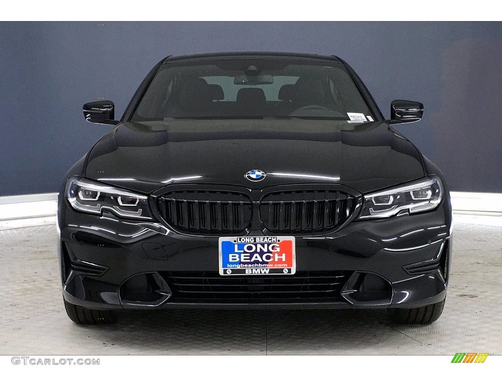 2021 3 Series 330e Sedan - Jet Black / Black photo #2