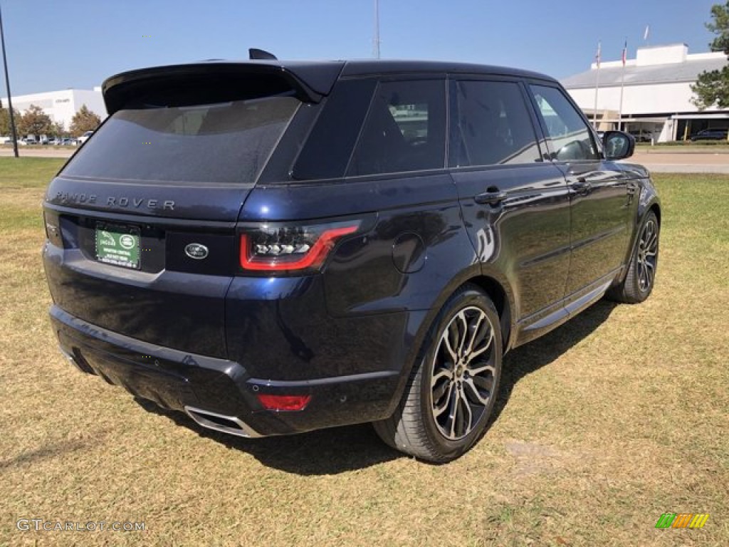 2021 Range Rover Sport HSE Dynamic - Portofino Blue Metallic / Vintage Tan/Ebony photo #3