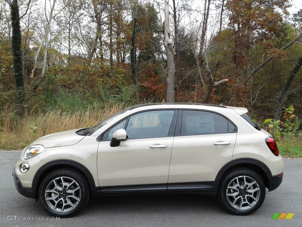 Beige Cappuccino 2020 Fiat 500X Trekking AWD Exterior Photo #140169348