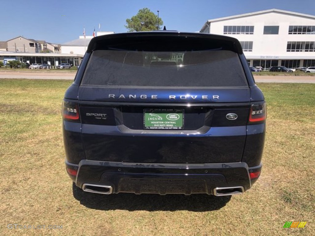 2021 Range Rover Sport HSE Dynamic - Portofino Blue Metallic / Vintage Tan/Ebony photo #9