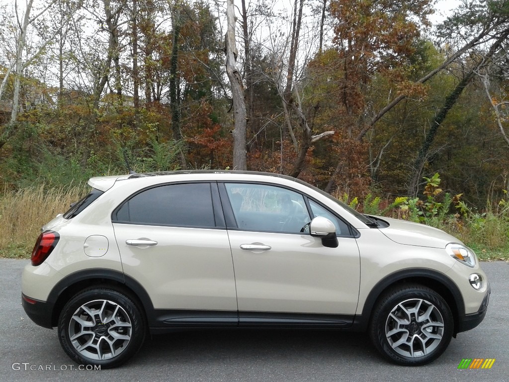 Beige Cappuccino 2020 Fiat 500X Trekking AWD Exterior Photo #140169444