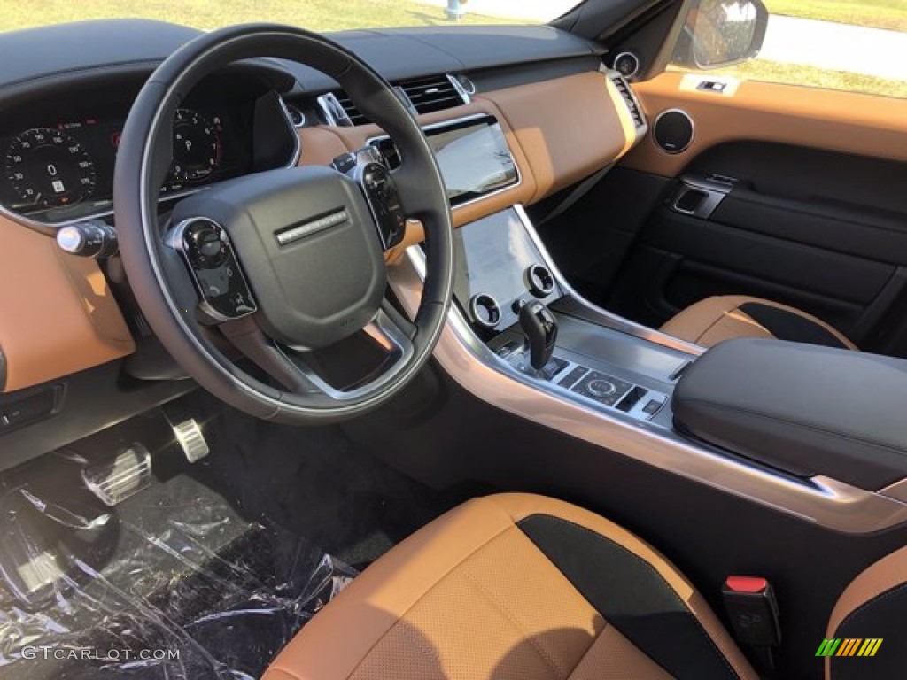 2021 Range Rover Sport HSE Dynamic - Portofino Blue Metallic / Vintage Tan/Ebony photo #16