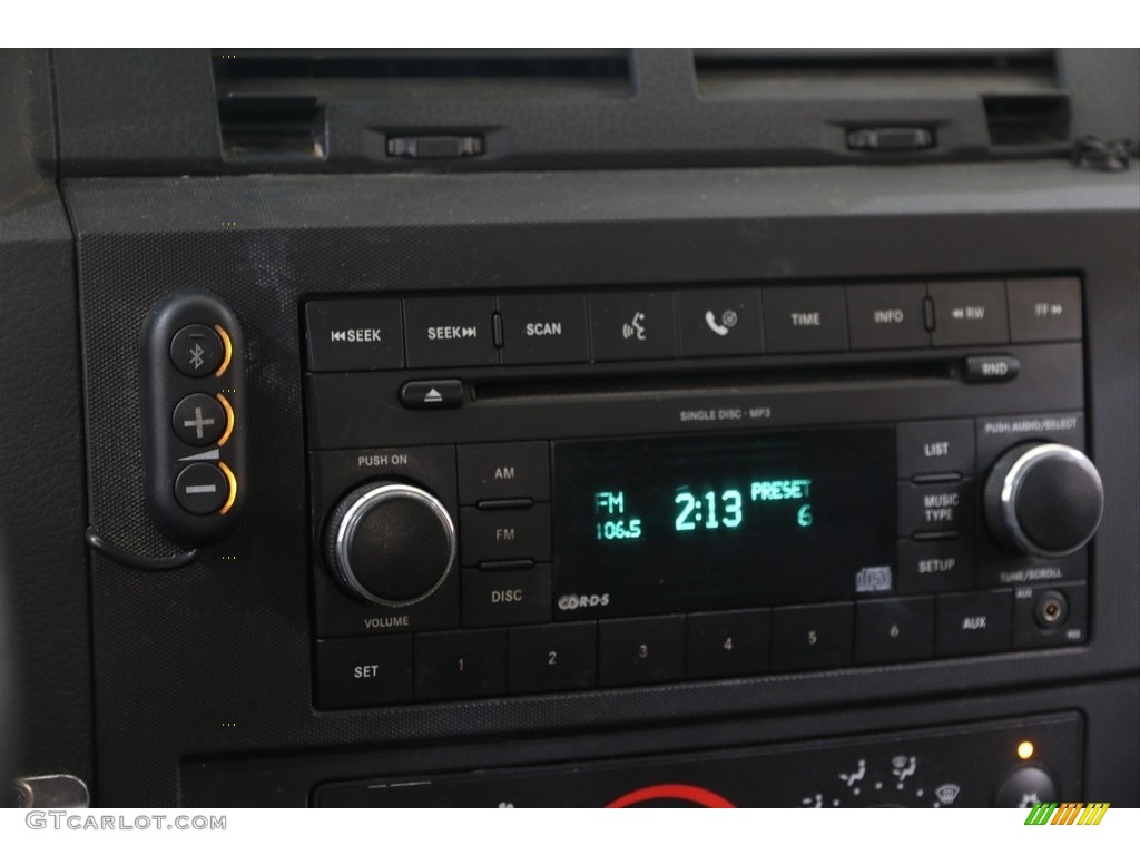 2008 Dodge Dakota ST Extended Cab 4x4 Audio System Photo #140173180