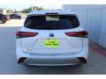 2021 Blizzard White Pearl Toyota Highlander Hybrid Platinum  photo #7