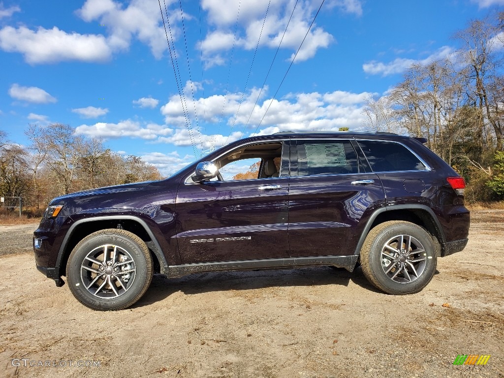Sangria Metallic 2021 Jeep Grand Cherokee Limited 4x4 Exterior Photo #140173503