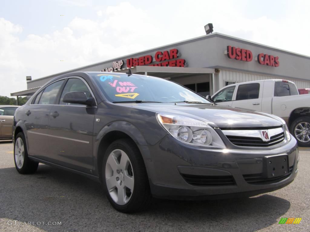 2008 Aura XE 3.5 - Techno Gray / Gray photo #1
