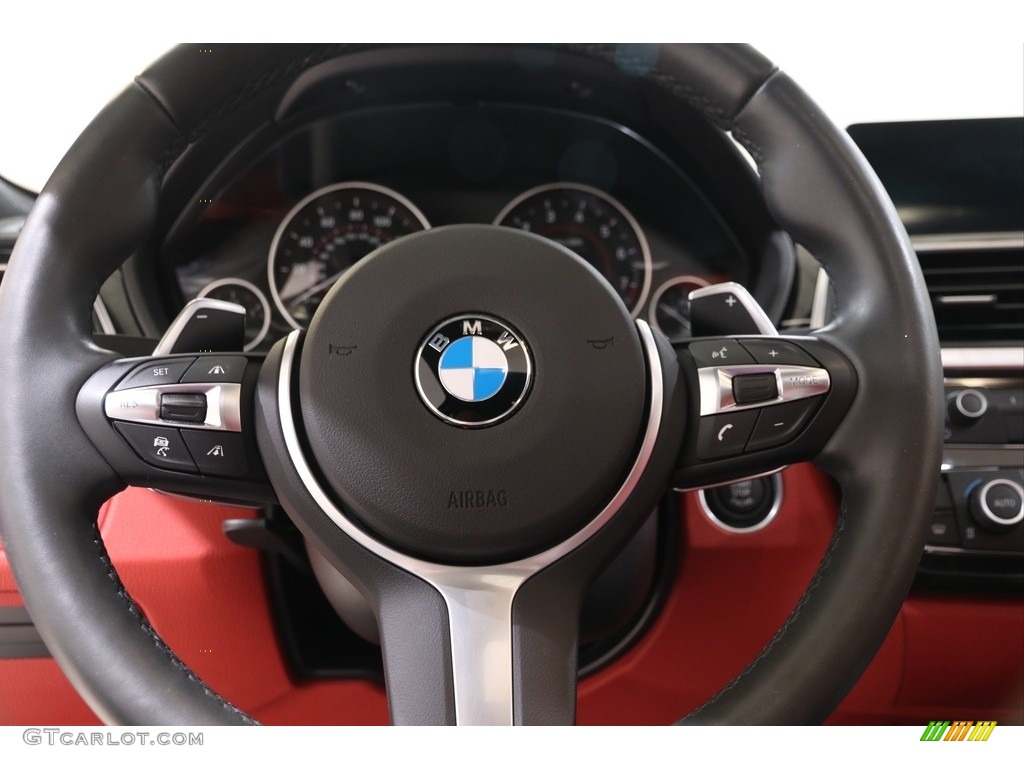 2018 BMW 4 Series 440i xDrive Coupe Steering Wheel Photos