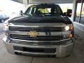 Tungsten Metallic - Silverado 3500HD WT Crew Cab 4x4 Photo No. 9